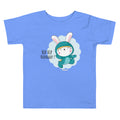 Green rabbit - HIP HIP HOORAAAY | Toddler Staple Tee | Bella + Canvas 3001T