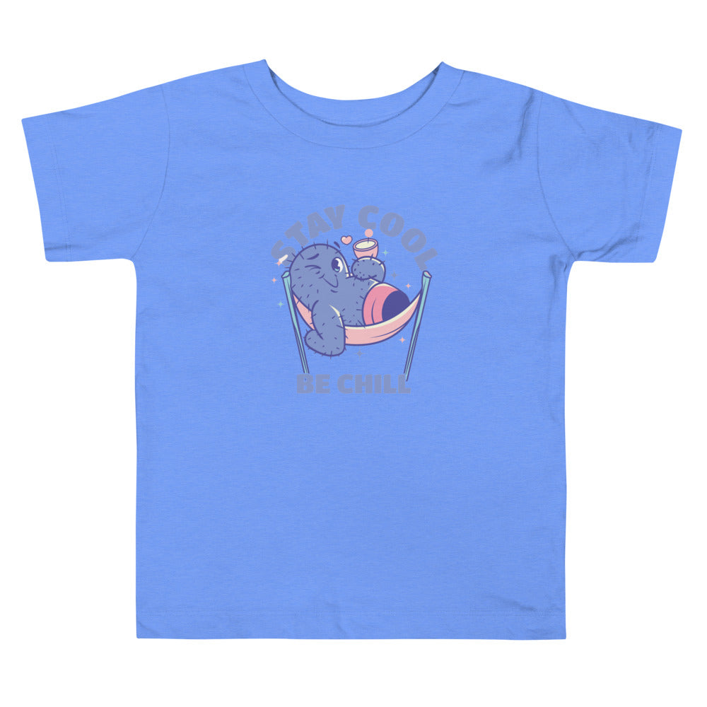 Stay cool be chill | Toddler Staple Tee | Bella + Canvas 3001T
