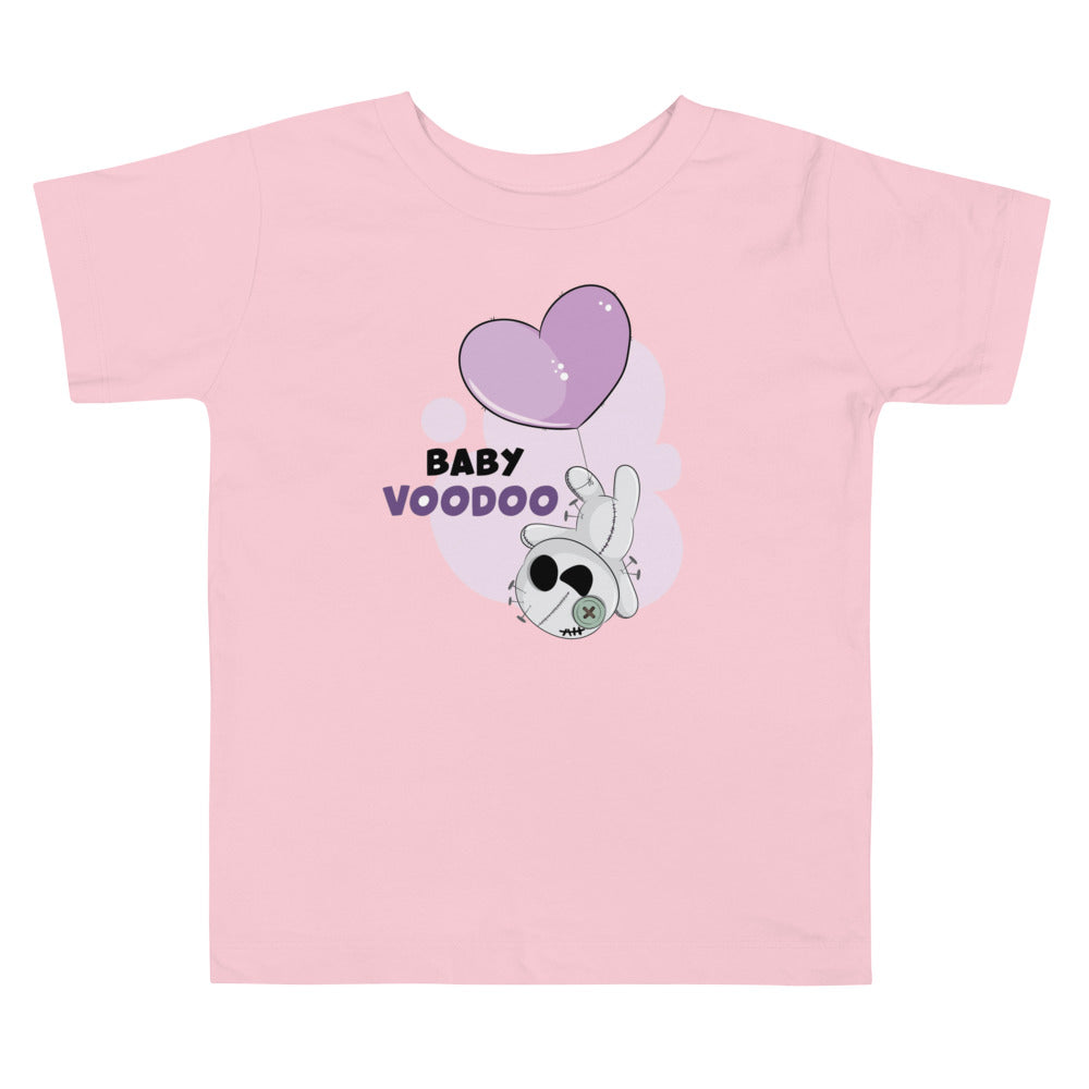Ted heart - Baby voodoo | Toddler Staple Tee | Bella + Canvas 3001T