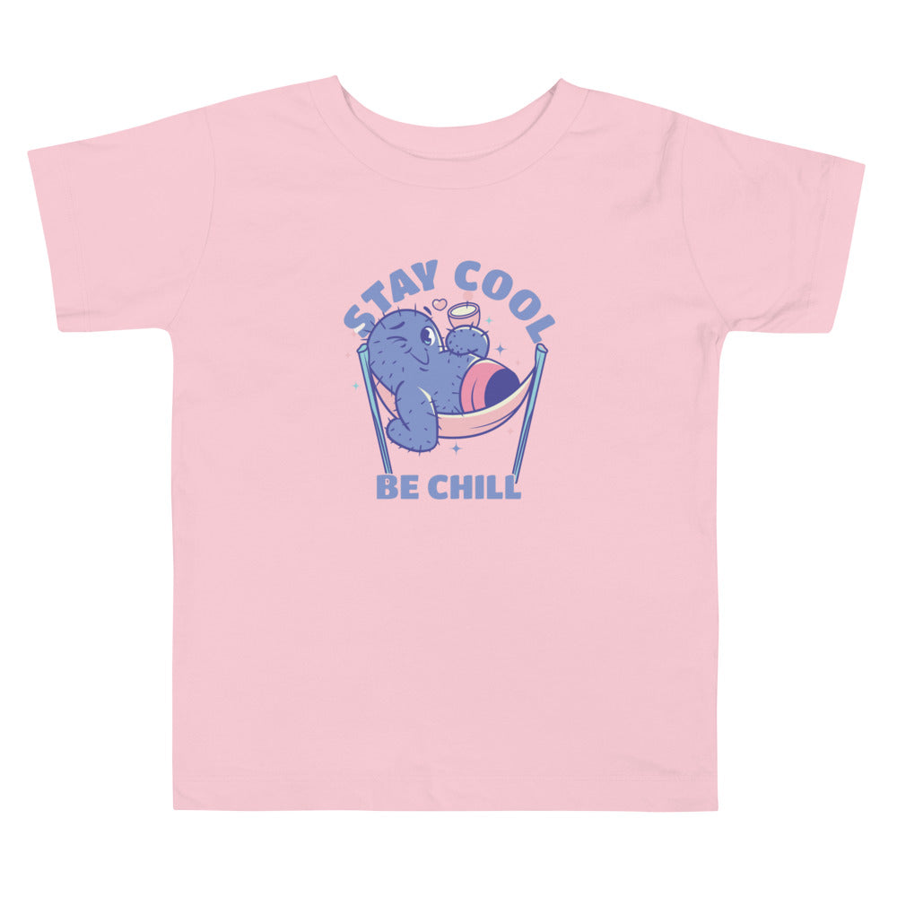 Stay cool be chill | Toddler Staple Tee | Bella + Canvas 3001T