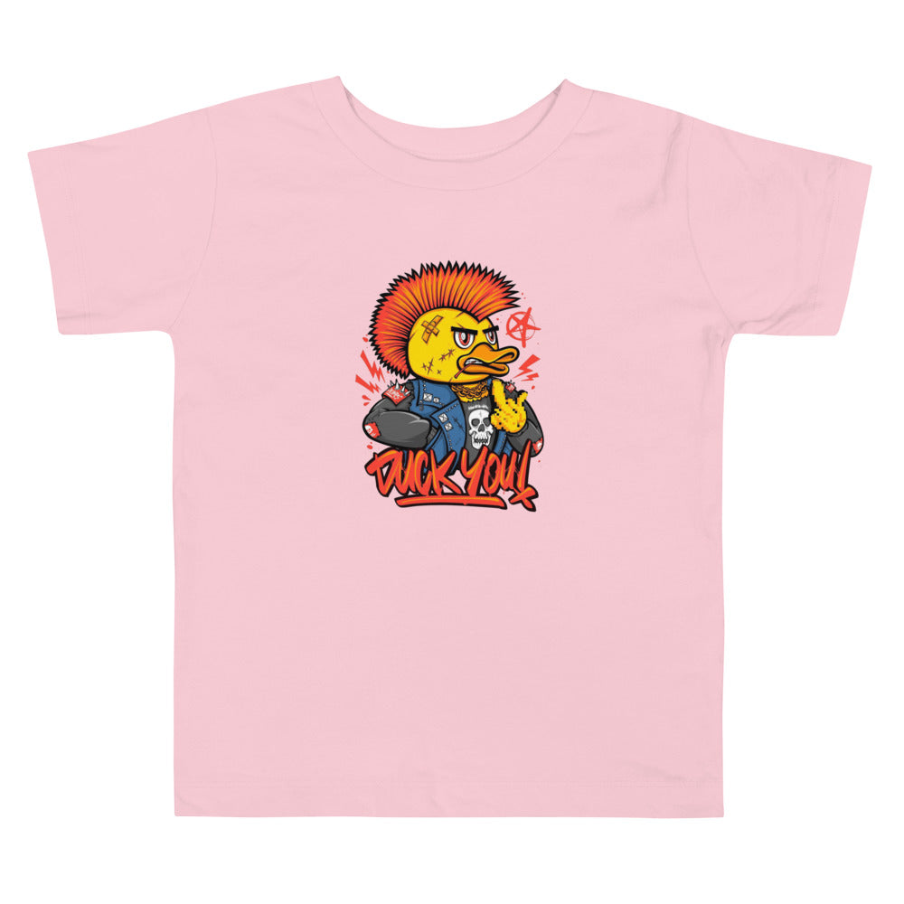 Duck you | Toddler Staple Tee | Bella + Canvas 3001T