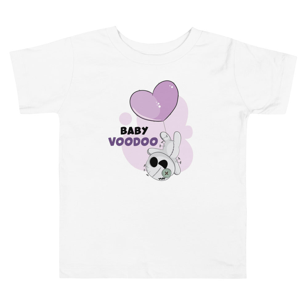 Ted heart - Baby voodoo | Toddler Staple Tee | Bella + Canvas 3001T