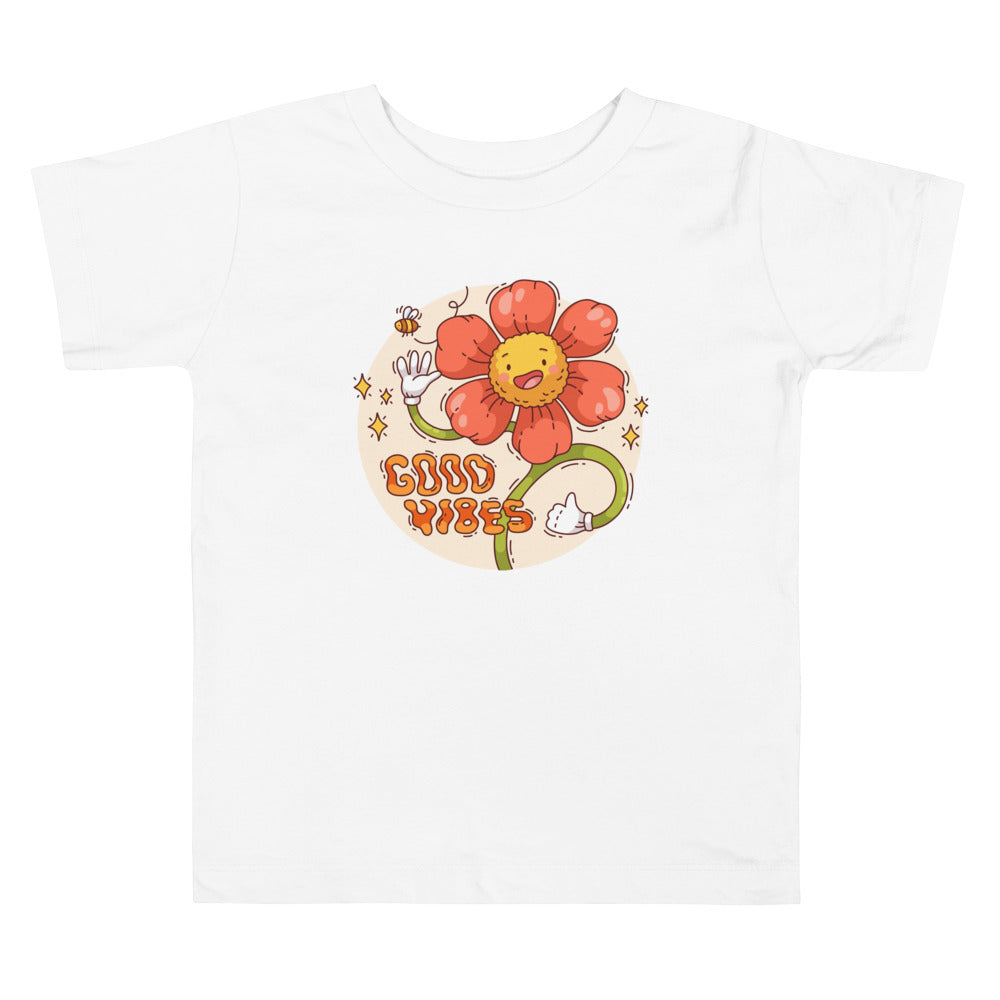 Good vides | Toddler Staple Tee | Bella + Canvas 3001T