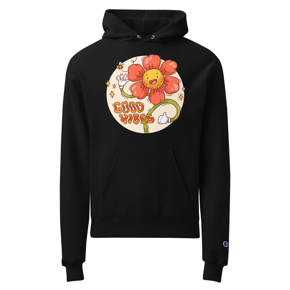 Good vides | Unisex Champion Powerblend Hoodie | S700