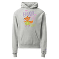 Orange fox - Ẹnoy the day | Unisex Champion Powerblend Hoodie | S700