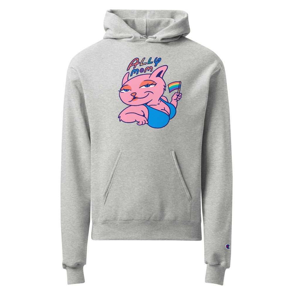 All 4 mom | Unisex Champion Powerblend Hoodie | S700