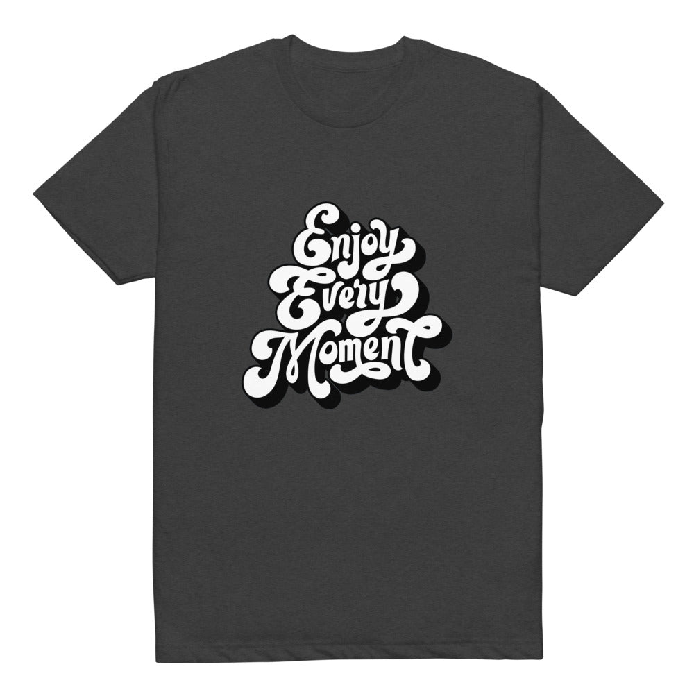 Enjoy every moments white | Unisex CVC T-shirt | Next Level 6210