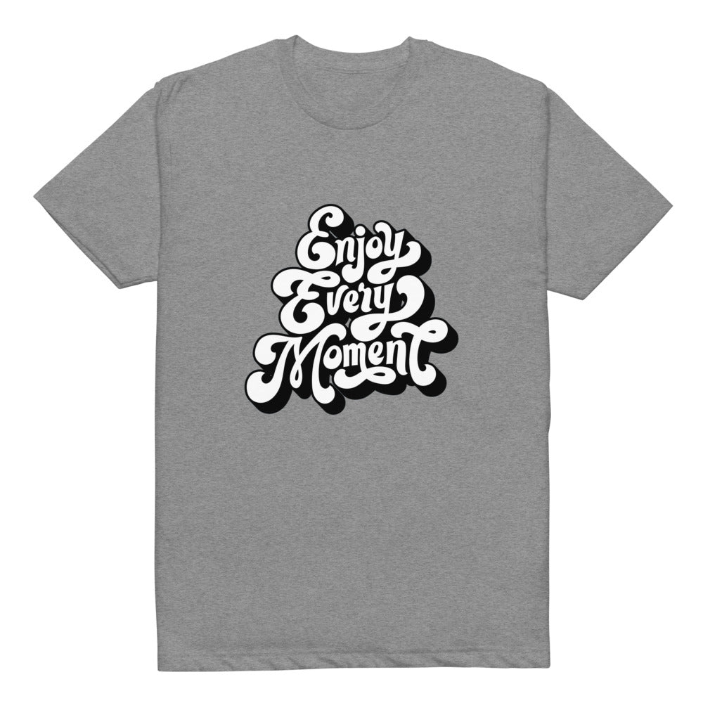 Enjoy every moments white | Unisex CVC T-shirt | Next Level 6210