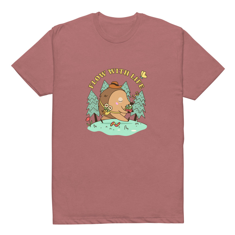 Flow with life | Unisex CVC T-shirt | Next Level 6210