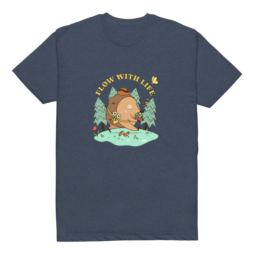 Flow with life | Unisex CVC T-shirt | Next Level 6210