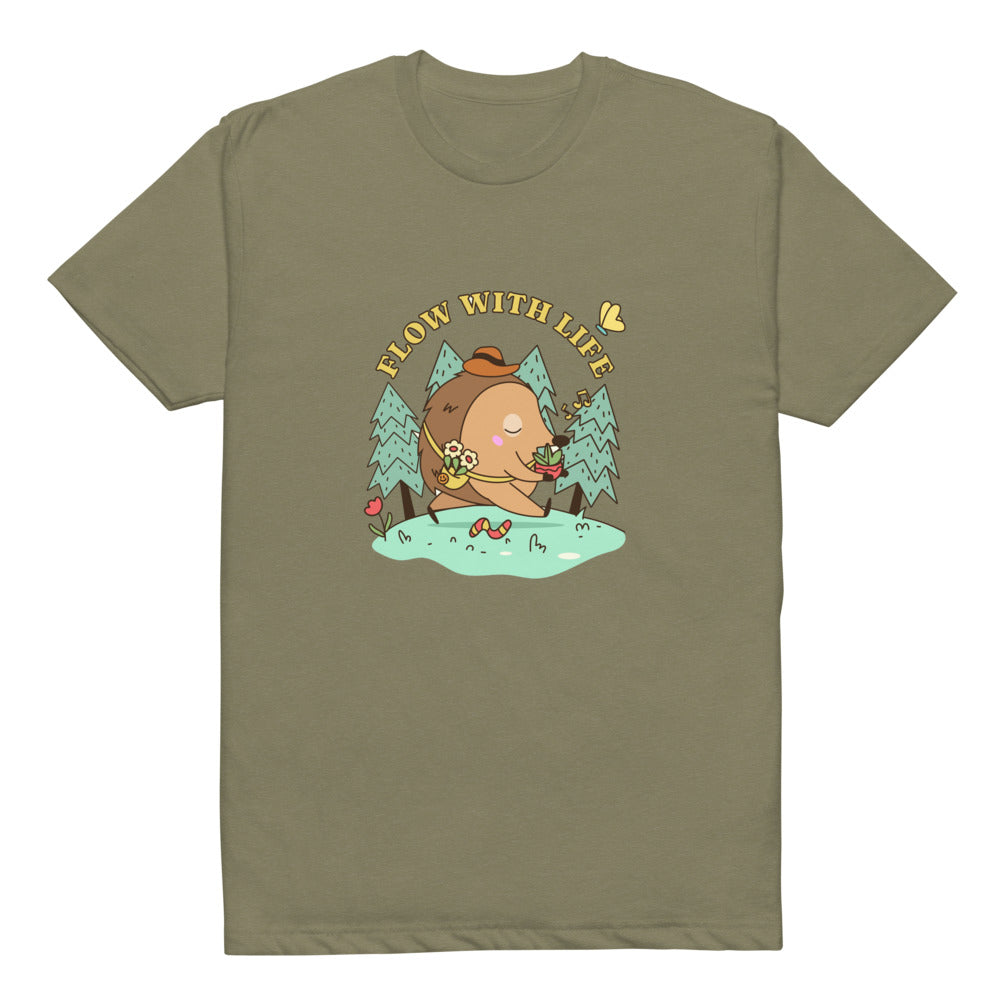 Flow with life | Unisex CVC T-shirt | Next Level 6210