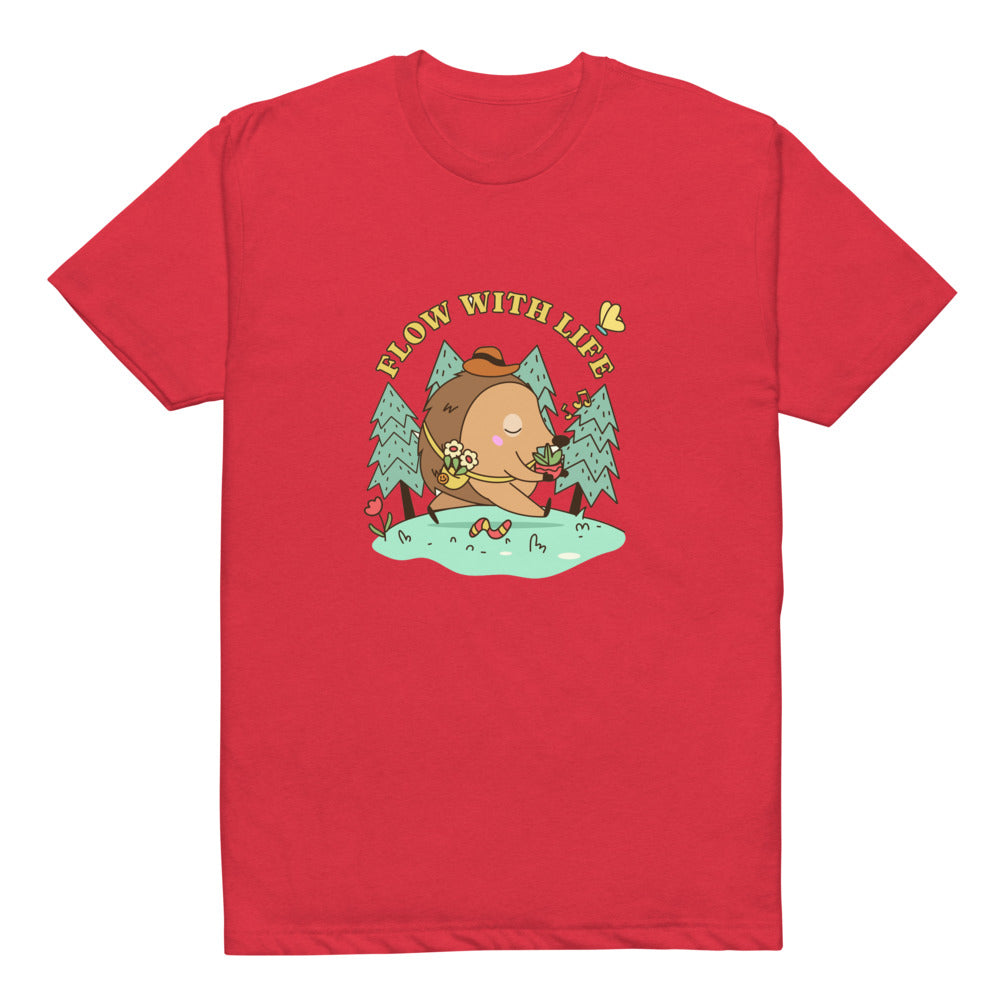 Flow with life | Unisex CVC T-shirt | Next Level 6210
