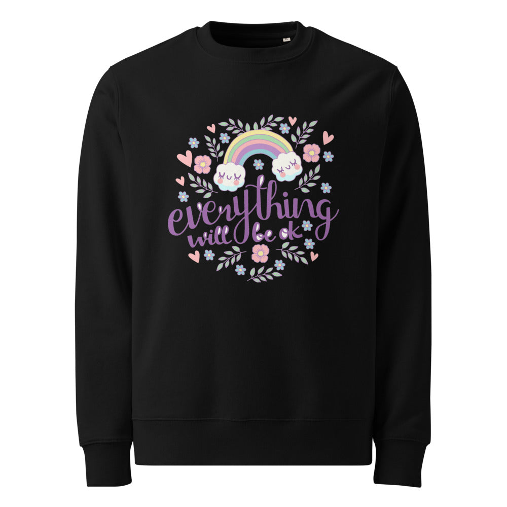 Rainbow - Everything will be ok | Unisex Eco Changer 2.0 Sweatshirt | Stanley/Stella STSU178