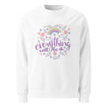 Rainbow - Everything will be ok | Unisex Eco Changer 2.0 Sweatshirt | Stanley/Stella STSU178