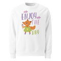 Orange fox - Ẹnoy the day | Unisex Eco Changer 2.0 Sweatshirt | Stanley/Stella STSU178