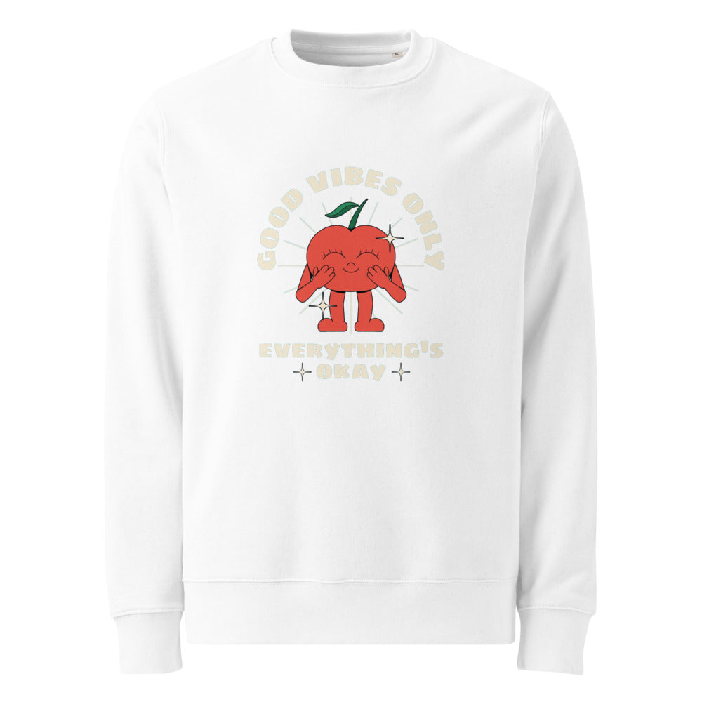 Good vides only - everything's okay | Unisex Eco Changer 2.0 Sweatshirt | Stanley/Stella STSU178