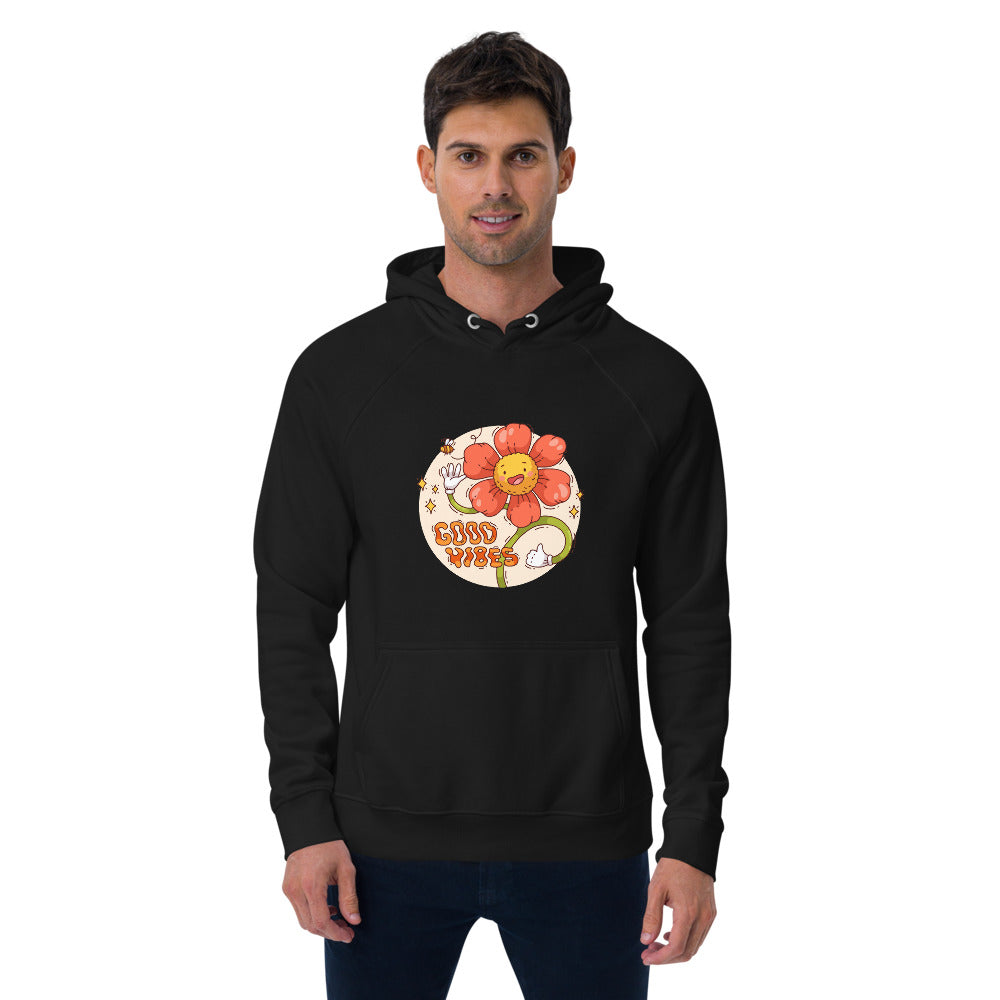 Good vides | Unisex Eco Raglan Hoodie | SOL'S 03568