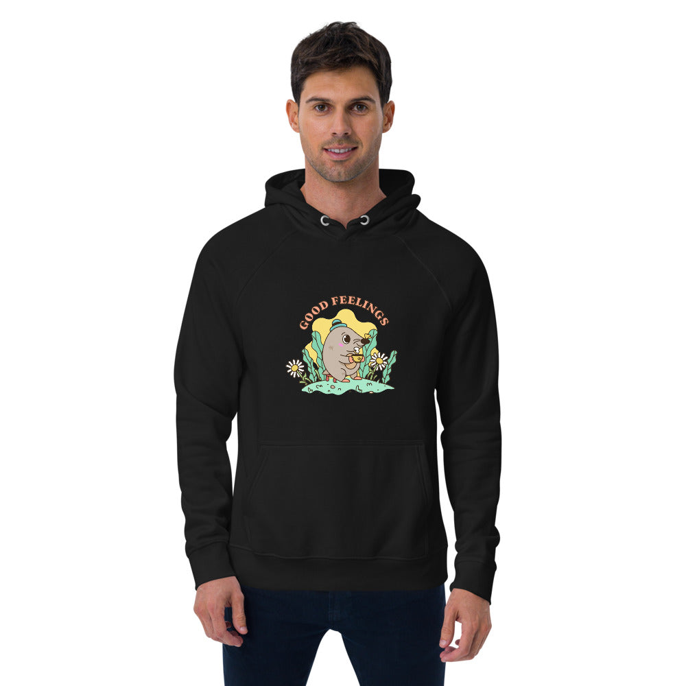 Good feelings | Unisex Eco Raglan Hoodie | SOL'S 03568