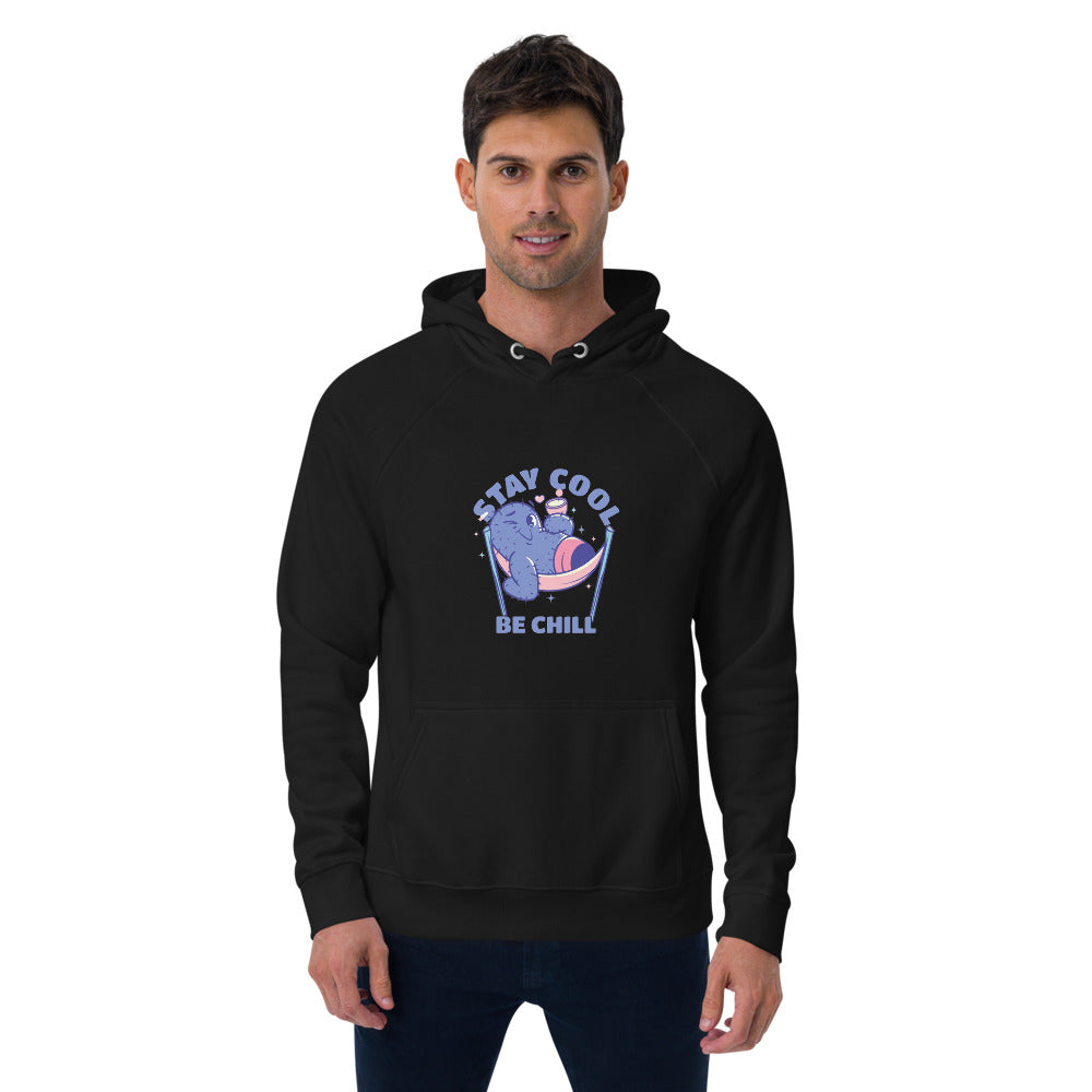 Stay cool be chill | Unisex Eco Raglan Hoodie | SOL'S 03568