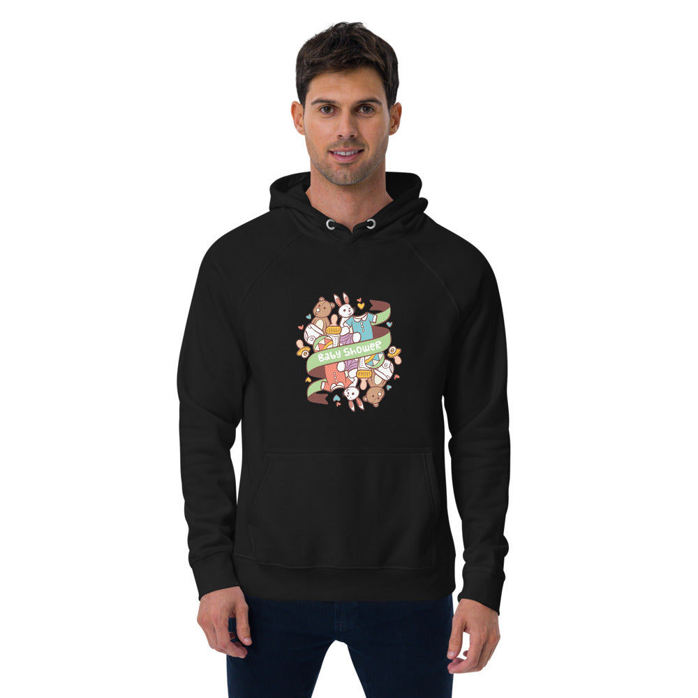 Baby shower | Unisex Eco Raglan Hoodie | SOL'S 03568