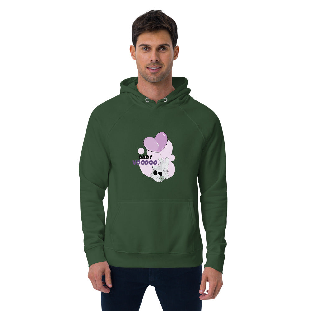Ted heart - Baby voodoo | Unisex Eco Raglan Hoodie | SOL'S 03568