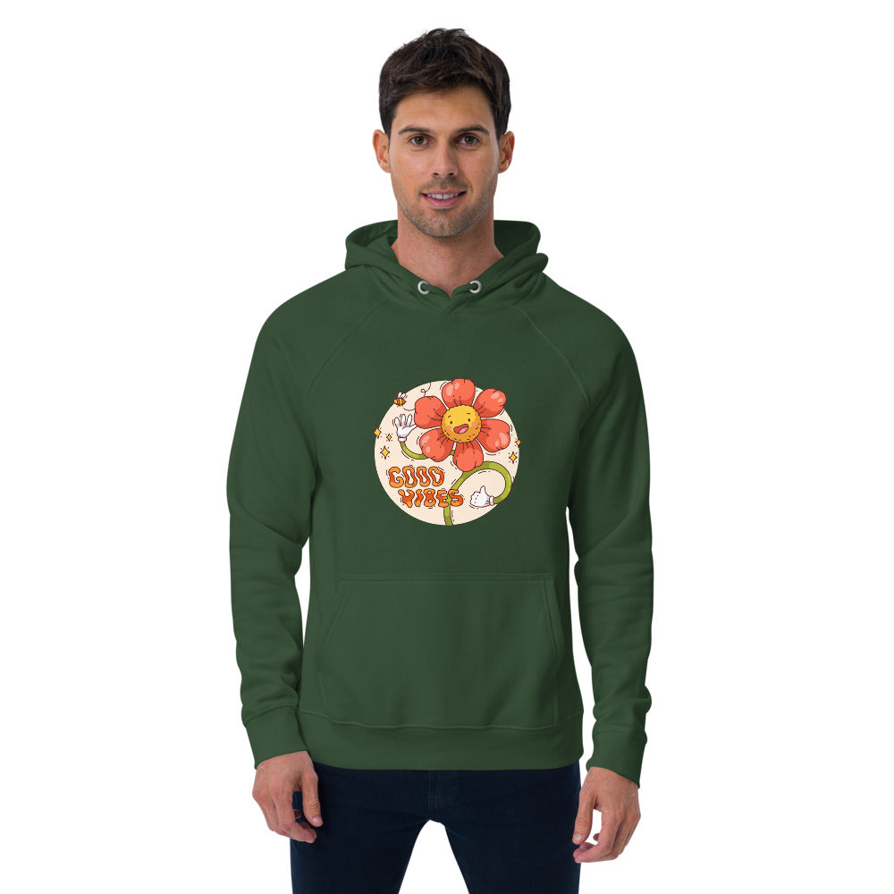 Good vides | Unisex Eco Raglan Hoodie | SOL'S 03568