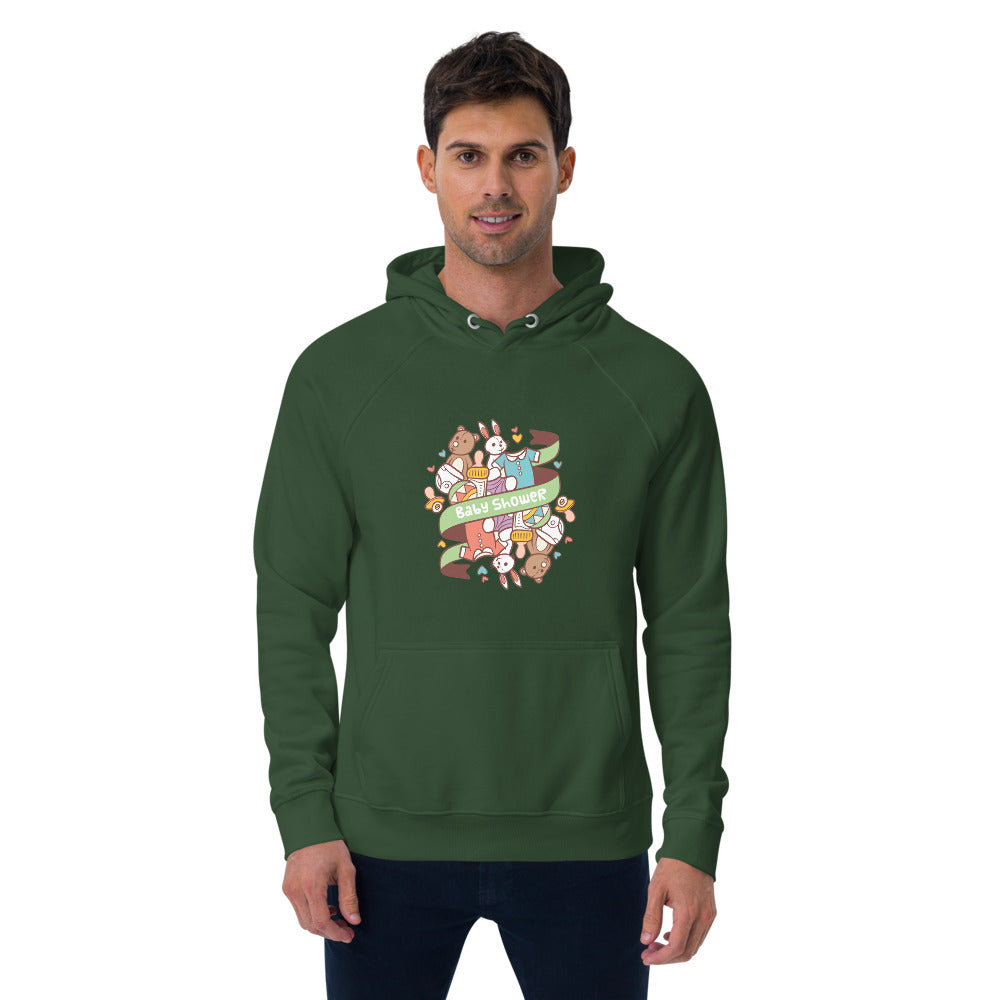 Baby shower | Unisex Eco Raglan Hoodie | SOL'S 03568