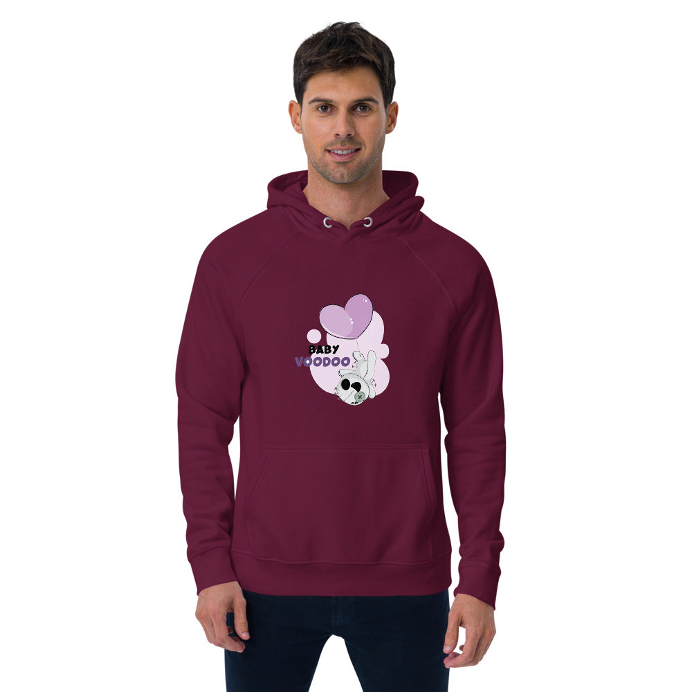 Ted heart - Baby voodoo | Unisex Eco Raglan Hoodie | SOL'S 03568