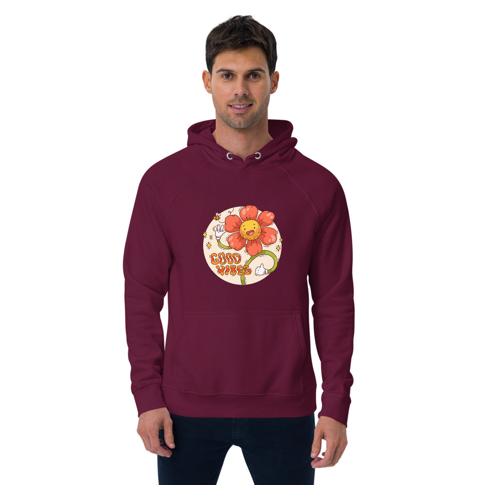 Good vides | Unisex Eco Raglan Hoodie | SOL'S 03568