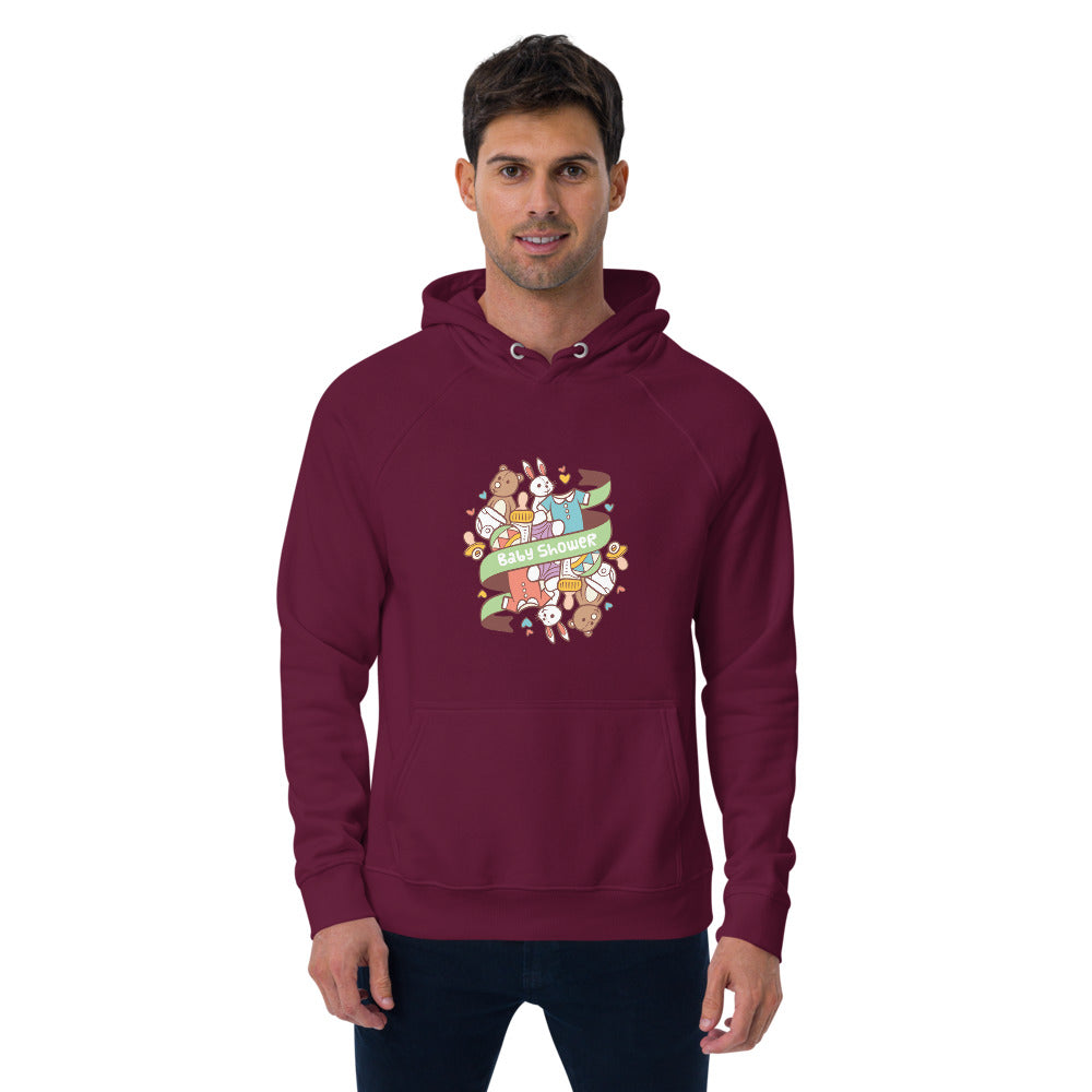 Baby shower | Unisex Eco Raglan Hoodie | SOL'S 03568