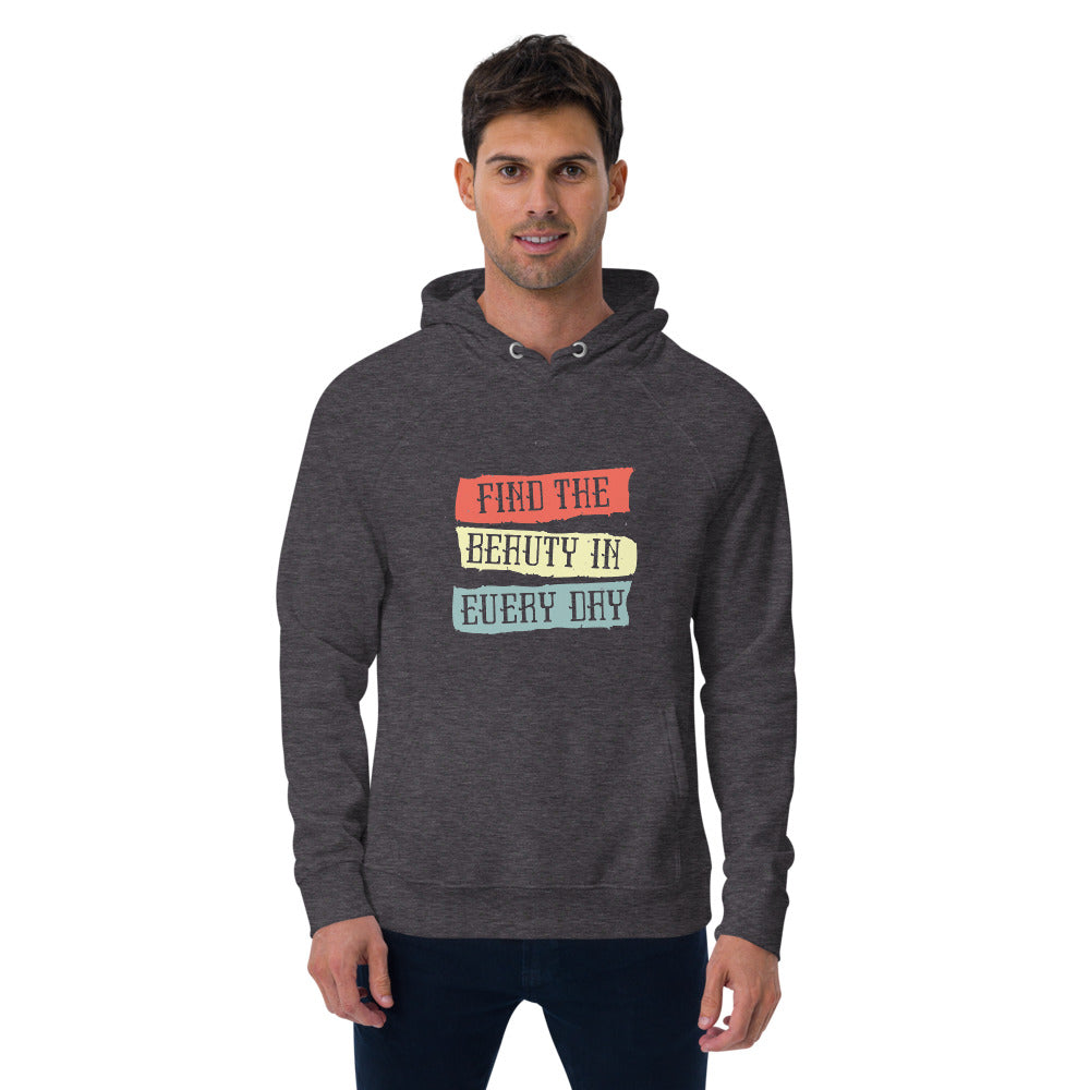 Find the beauty in every day | Unisex Eco Raglan Hoodie | SOL'S 03568
