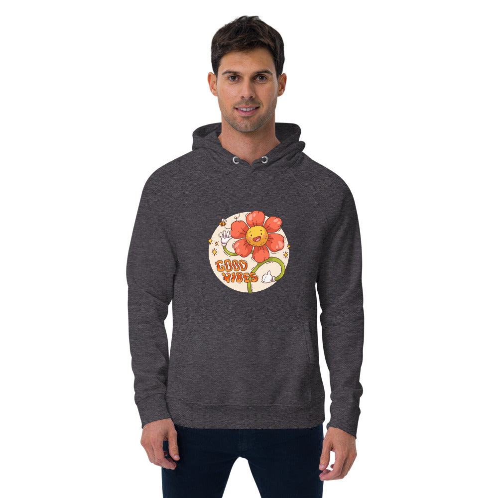 Good vides | Unisex Eco Raglan Hoodie | SOL'S 03568