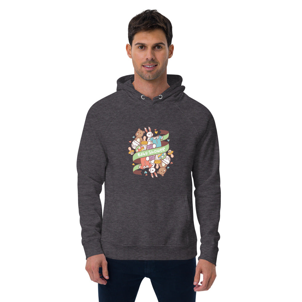 Baby shower | Unisex Eco Raglan Hoodie | SOL'S 03568
