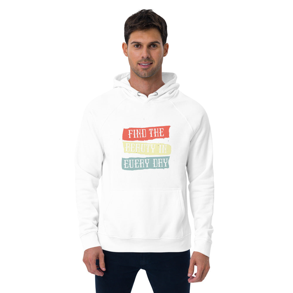 Find the beauty in every day | Unisex Eco Raglan Hoodie | SOL'S 03568