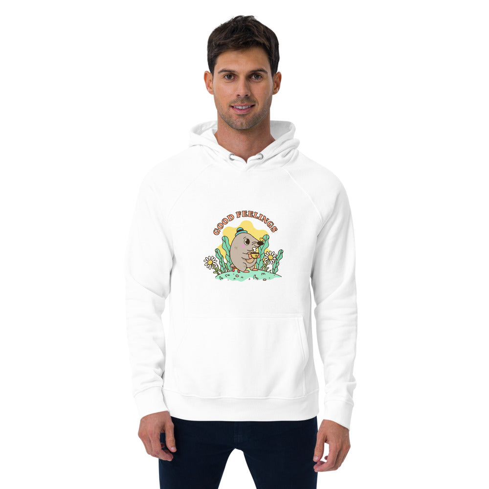 Good feelings | Unisex Eco Raglan Hoodie | SOL'S 03568