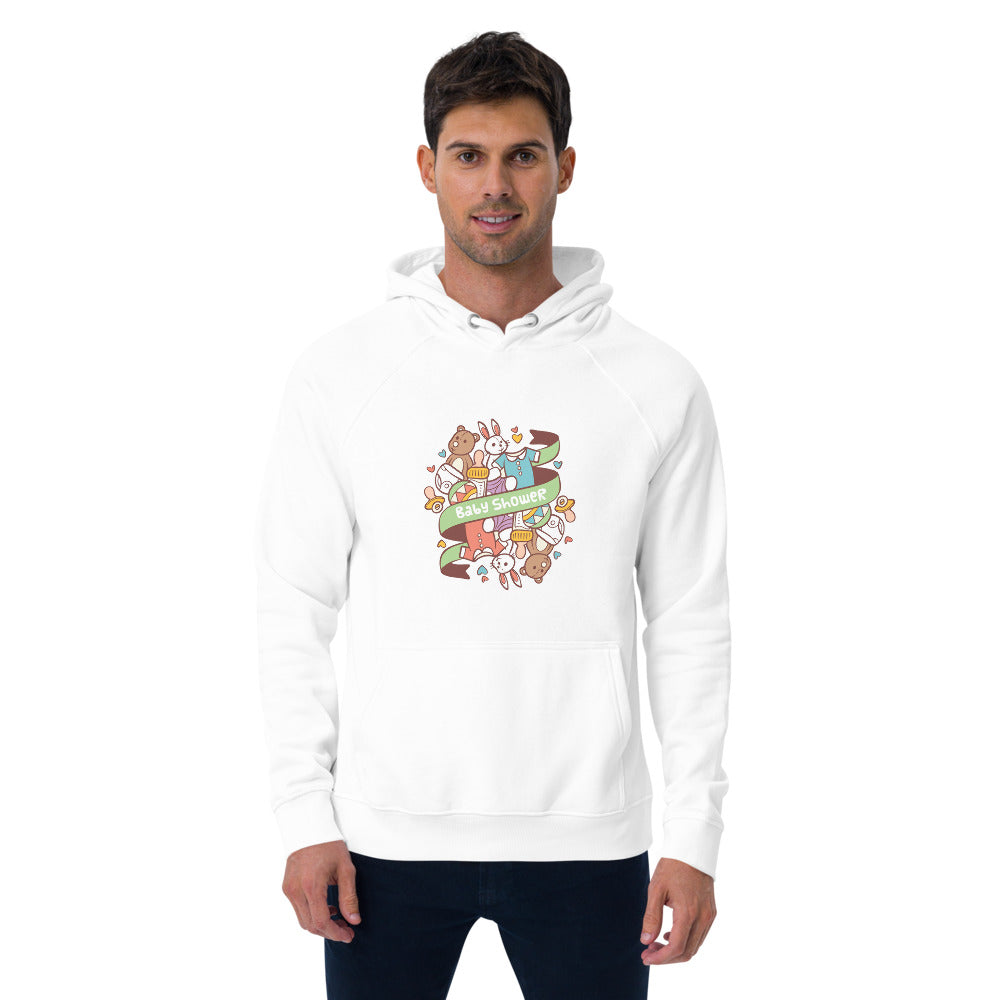 Baby shower | Unisex Eco Raglan Hoodie | SOL'S 03568