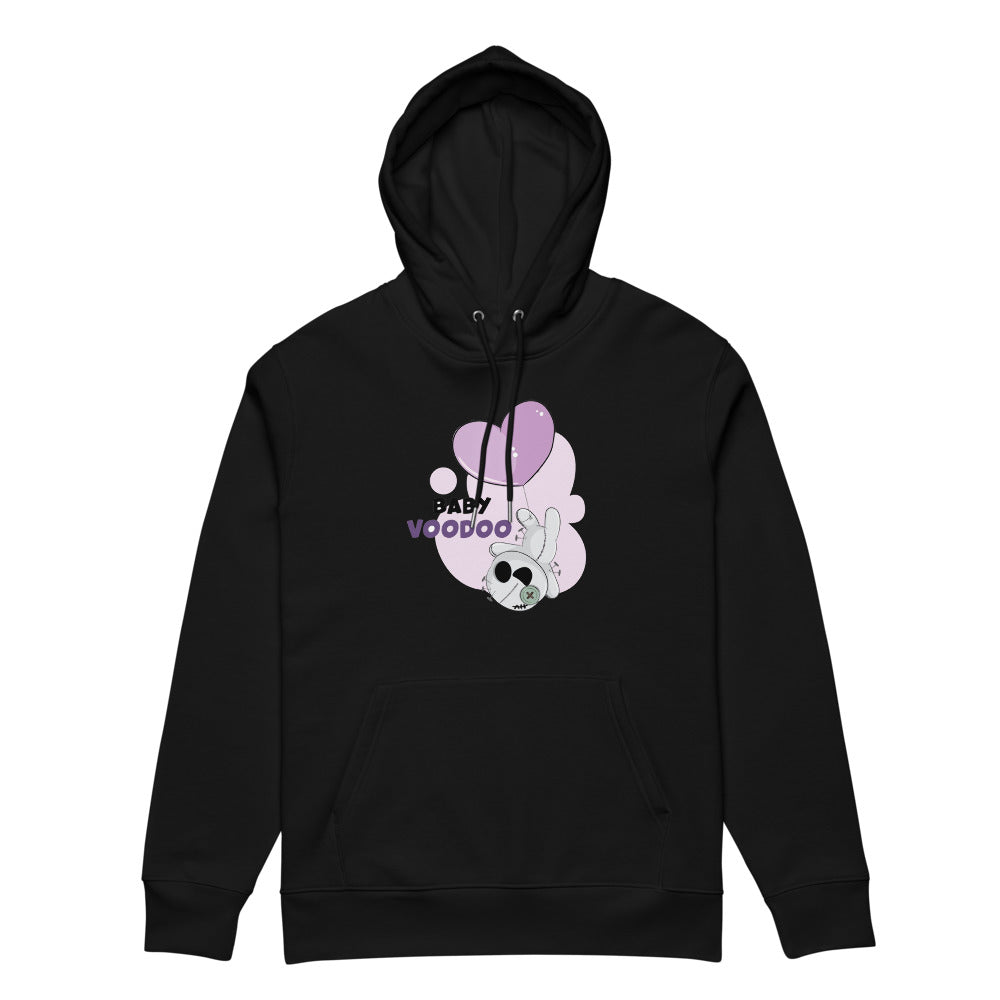 Ted heart - Baby voodoo | Unisex Essential Eco Cruiser 2.0 Hoodie | Stanley/Stella STSU177