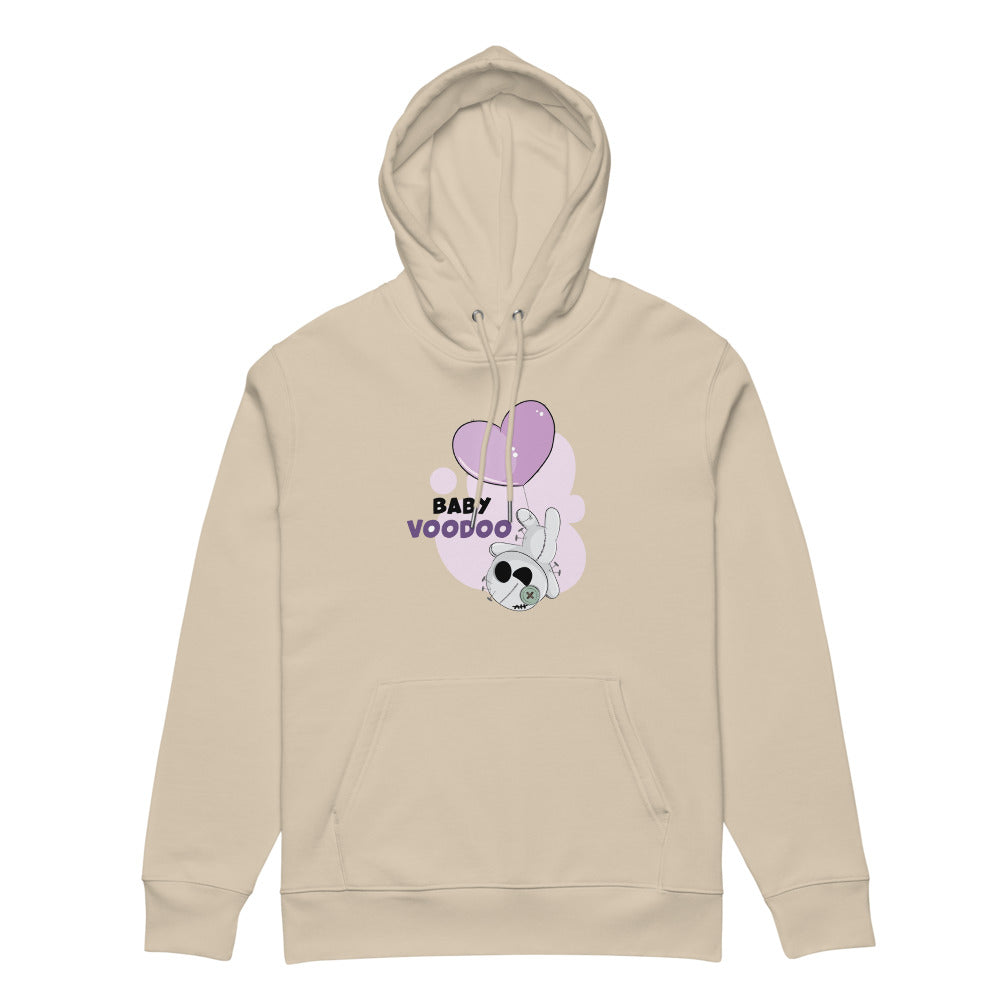 Ted heart - Baby voodoo | Unisex Essential Eco Cruiser 2.0 Hoodie | Stanley/Stella STSU177