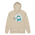 Green rabbit - HIP HIP HOORAAAY | Unisex Essential Eco Cruiser 2.0 Hoodie | Stanley/Stella STSU177