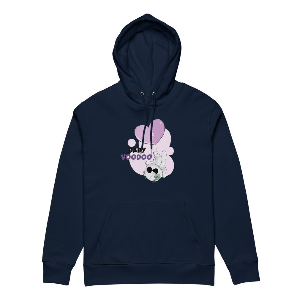 Ted heart - Baby voodoo | Unisex Essential Eco Cruiser 2.0 Hoodie | Stanley/Stella STSU177