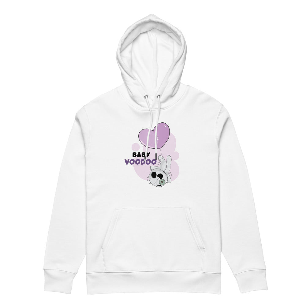Ted heart - Baby voodoo | Unisex Essential Eco Cruiser 2.0 Hoodie | Stanley/Stella STSU177