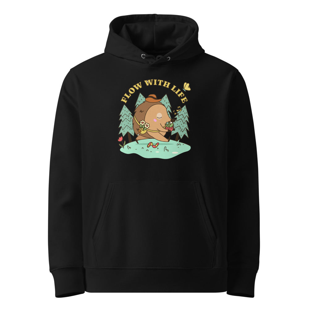 Flow with life | Unisex Essential Organic Cruiser 2.0 Hoodie | Stanley/Stella SASU003