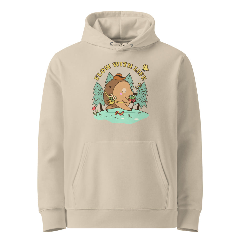 Flow with life | Unisex Essential Organic Cruiser 2.0 Hoodie | Stanley/Stella SASU003