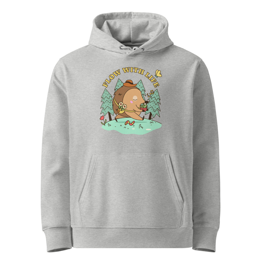 Flow with life | Unisex Essential Organic Cruiser 2.0 Hoodie | Stanley/Stella SASU003