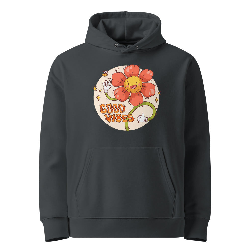 Good vides | Unisex Essential Organic Cruiser 2.0 Hoodie | Stanley/Stella SASU003