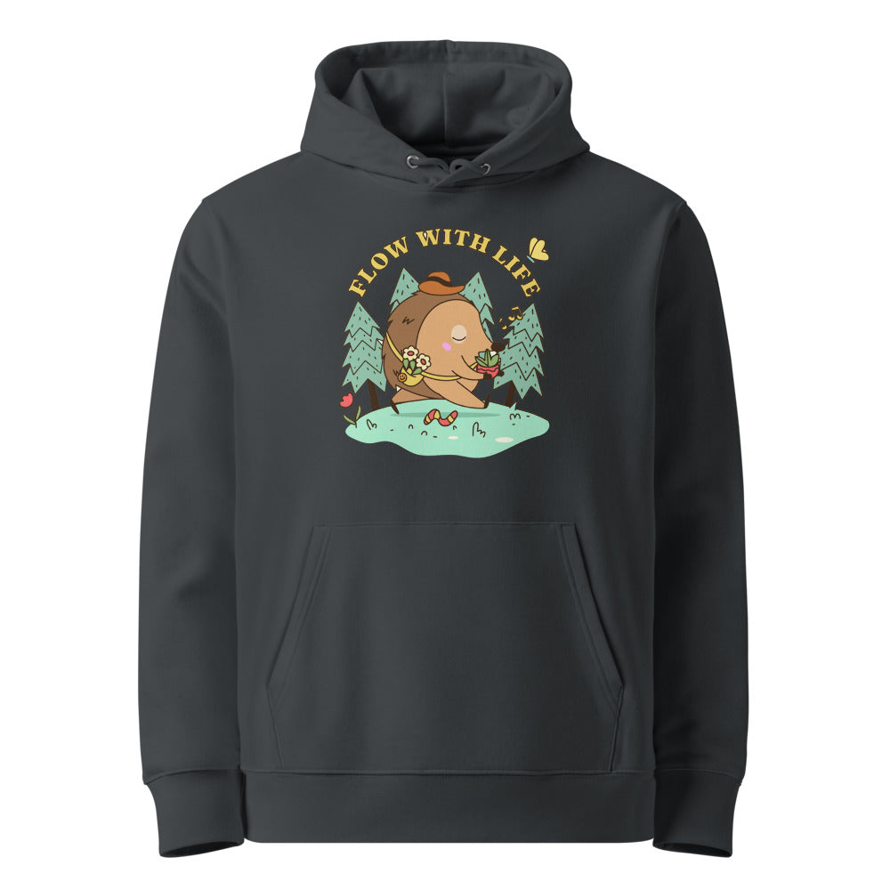 Flow with life | Unisex Essential Organic Cruiser 2.0 Hoodie | Stanley/Stella SASU003