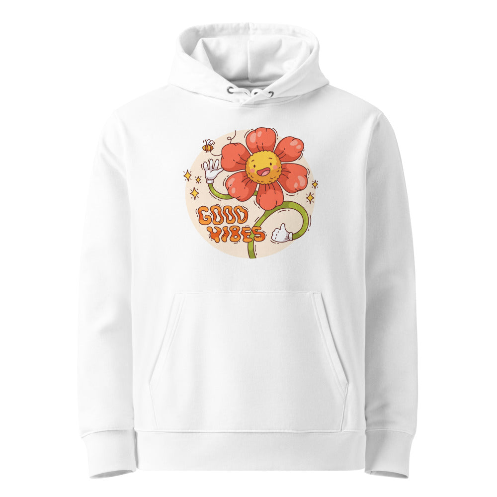 Good vides | Unisex Essential Organic Cruiser 2.0 Hoodie | Stanley/Stella SASU003
