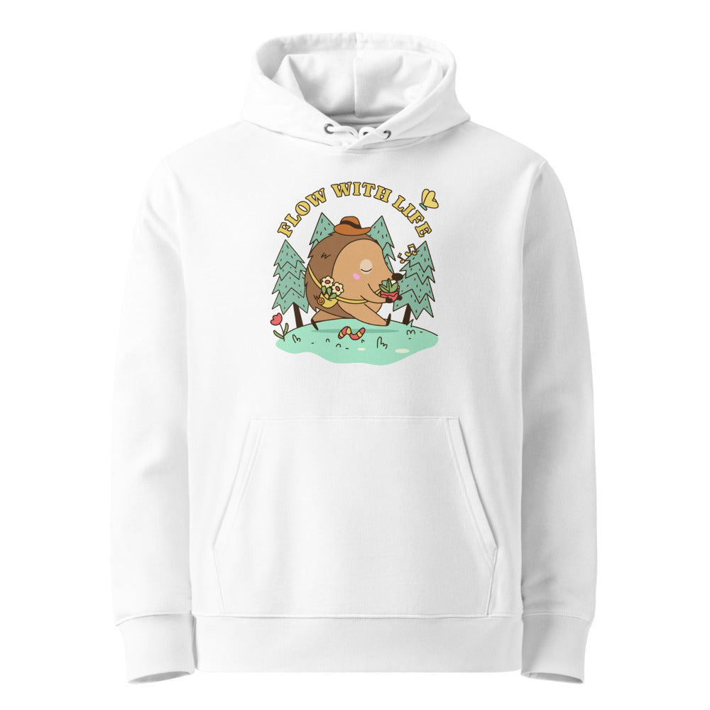 Flow with life | Unisex Essential Organic Cruiser 2.0 Hoodie | Stanley/Stella SASU003