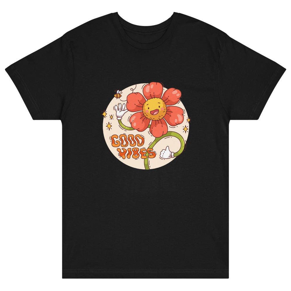 Good vides | Unisex Fine Jersey Tee | LAT Apparel 6901