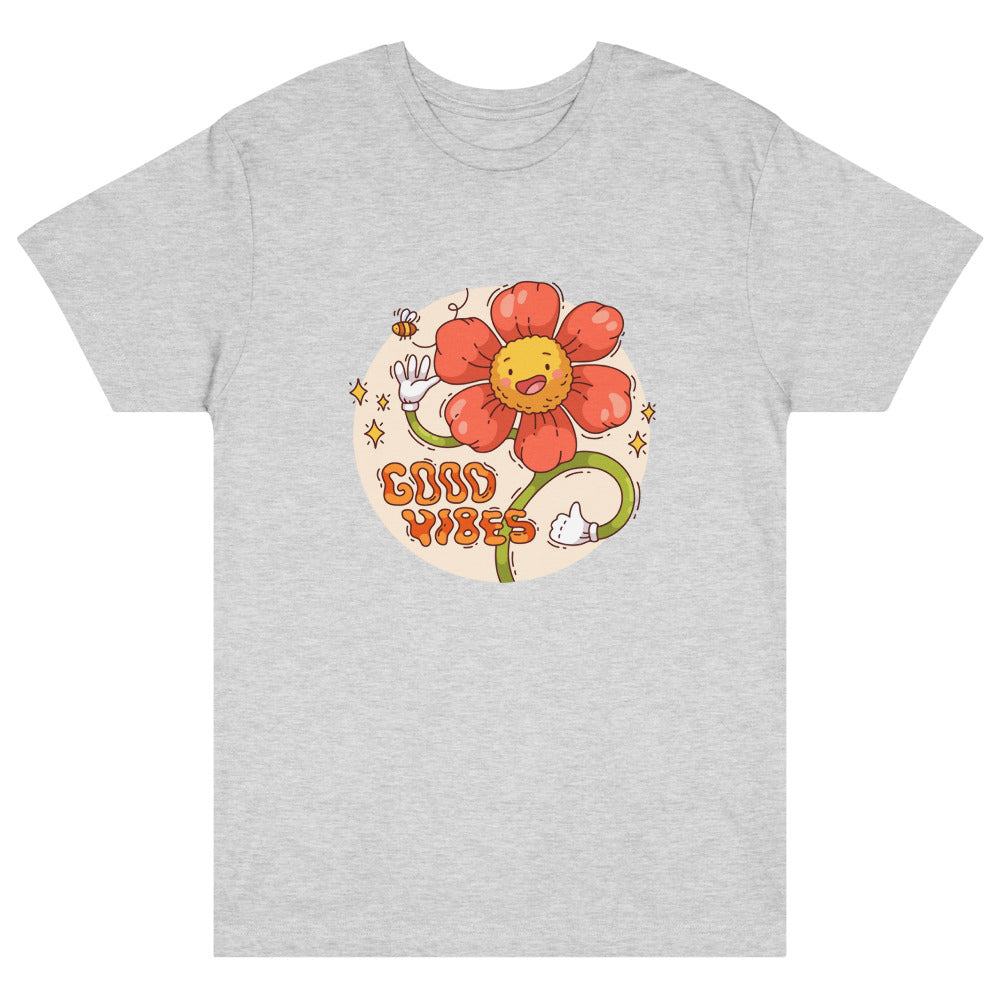 Good vides | Unisex Fine Jersey Tee | LAT Apparel 6901